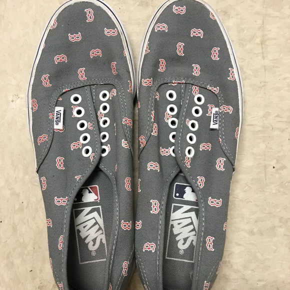 Vans Shoes - Red Sox Vans